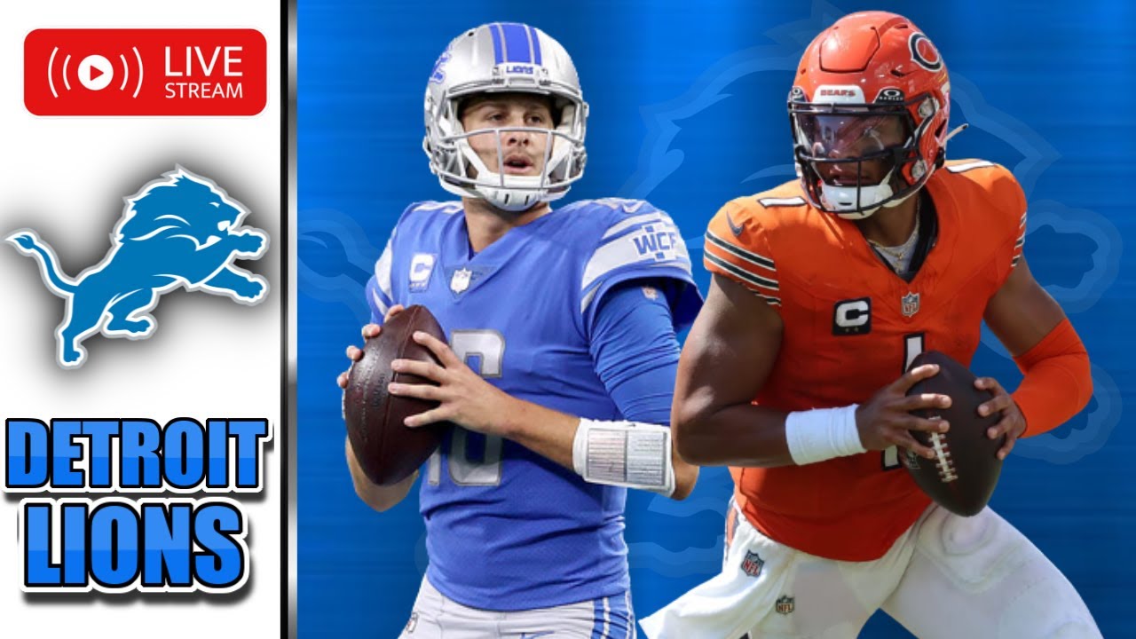 Detroit Lions vs. Chicago Bears Livestream Watch Party