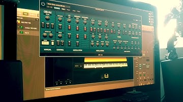 OB-Xd plugin demo - Free Oberheim OB-X Emulation by discoDSP - High Resonance Filter Sweeps and Pads