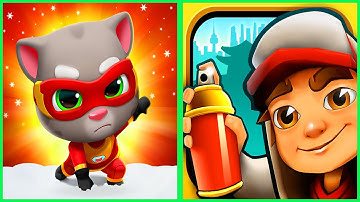 Tom Hero Dash vs Subway Surfer - Two Screen - Android Gameplay Walkthrough #Part 35