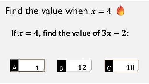 If x = 4, Can You Solve This? | Quick Algebra Trick Explained 🔥✏️