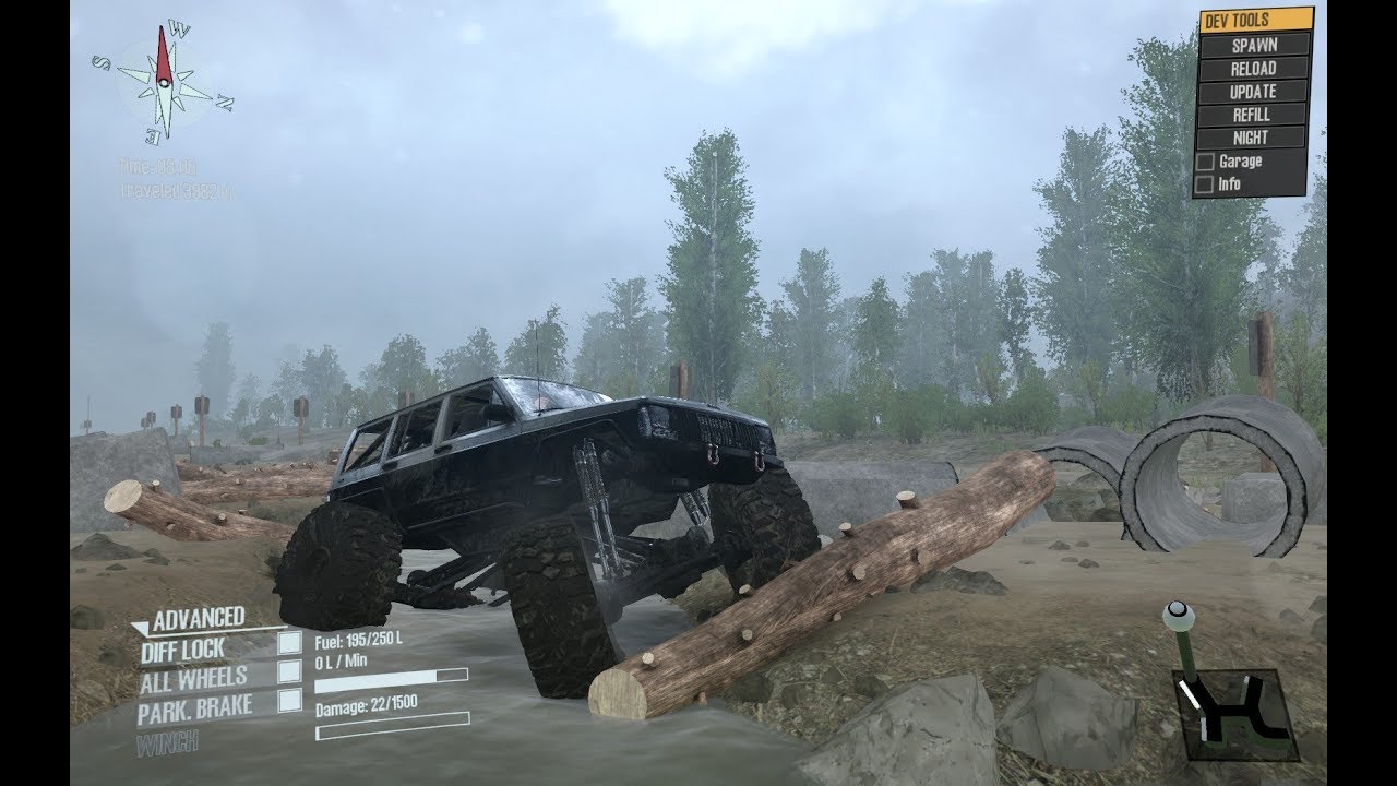 SPINTIRES MUDRUNNER: NIX GREEN MILE (TTC)