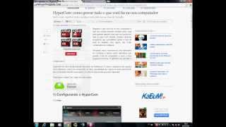 Tutorial de como baixar e configurar Hypercam