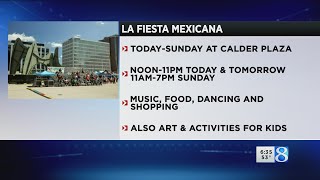 La Fiesta Mexicana taking place at Calder Plaza