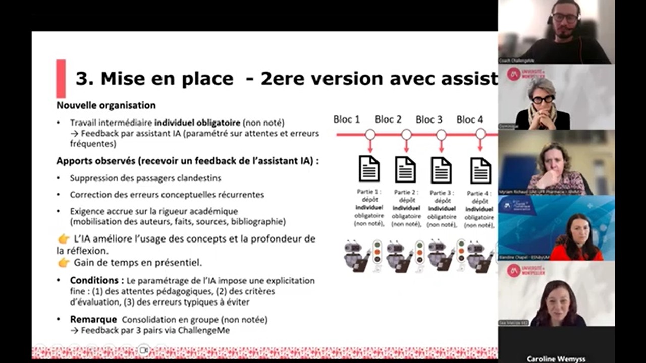 Webinaire - 19 02 2026 - Retour d'expérience - Université de Montpellier - Myriam Richaud et Sea Bez