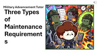 What Are the Three Types of Maintenance Requirements