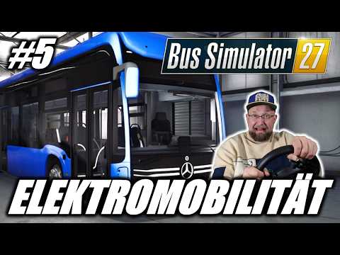 #5 Bus Simulator 21 | Electric Mobility | Night Routes | PS5 | Let's Play | German Thrustmaster T...