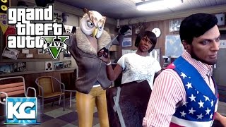 Thanksgiving - Abe Lincoln's History lessons! (GTA 5 Funny Moments)