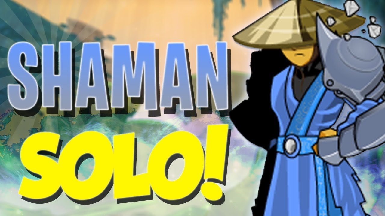 AQW - Shaman Class Solo (OP Spell Damage!)
