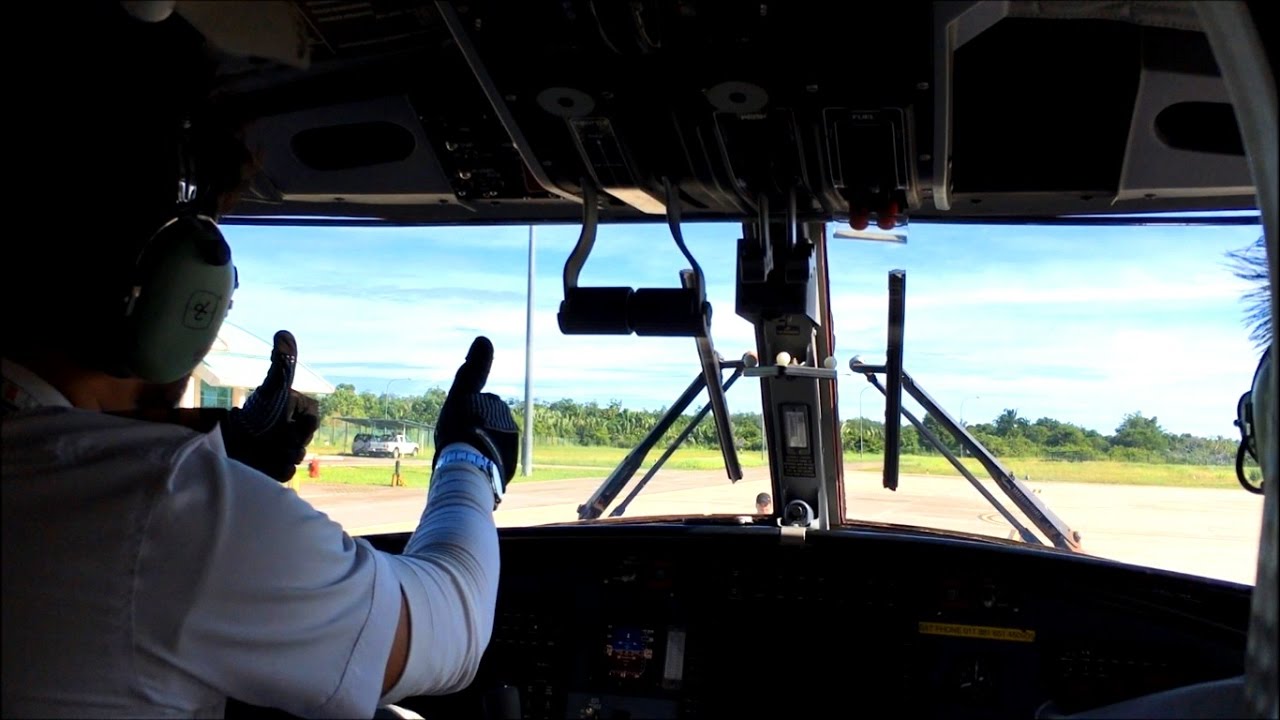 Twin Otter Maswings (FULL FLIGHT) Limbang to Kota Kinabalu on DHC 6-400