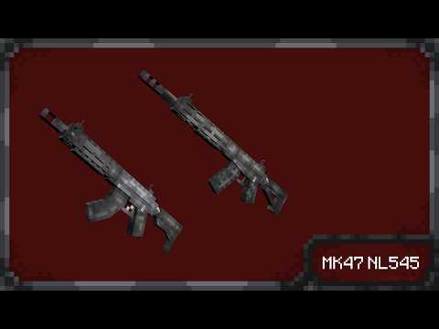 Анимации MK47/NL47/NL545- LevkaPack ModularWarfare-Shining Minecraft Mod 1.12.2