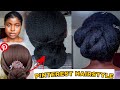 Attempting Pinterest Hairstyles for Long 4C Hair | Natural Hair