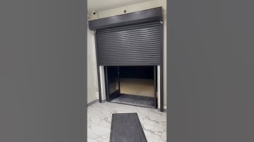 Aluminum alloy rolling shutter door #shutters #rollingshutter #shutterdoor