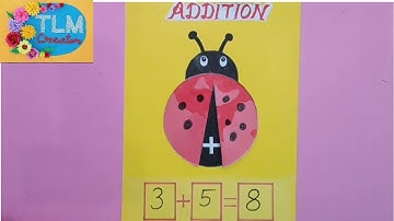 Addition TLM | TLM for Addition activity | Ennum Ezhuthum TLM Term 2 | Maths TLM | Maths Activity