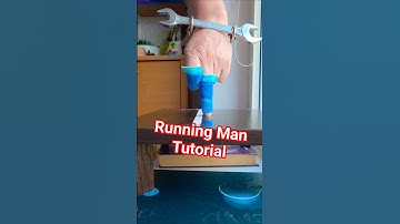 Finger Shuffle Dance ✌️ Running Man Tutorial #shorts #halloween #skills