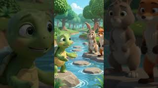 🐢🏆 The Turtle Who Won the Race! | Never Give Up! | 3D Cartoon StoryDescription: