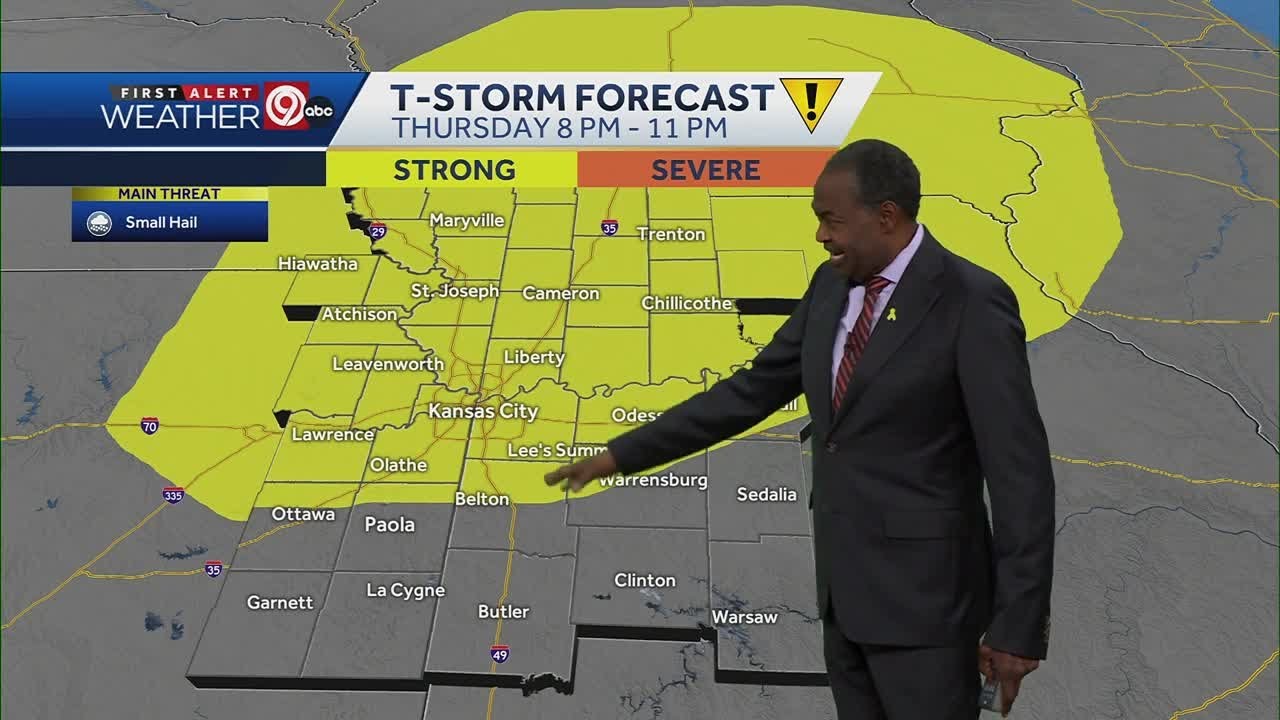 Kansas City weather: Impact Day with a chance of storms Thursday night ...