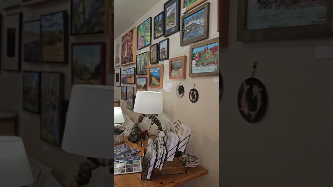 I joined up with the local Artist Coop - River Roads Artisan Coop. 