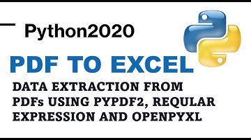 Pdf Data Extraction Using Python | Pypdf2 Extract PDF Data to Excel | Extract Text From PDF to Excel