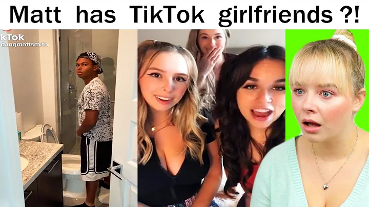Reacting To My Boyfriend's NEW TikToks!