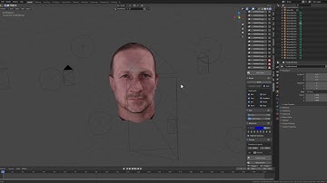 LSOM Blender Photogrammetry 3D Head Test 1