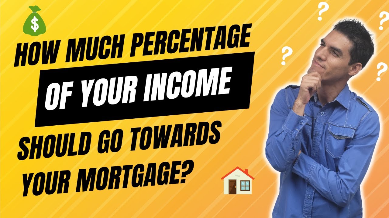 How Much Percentage of Your Income Should Go Towards your Mortgage