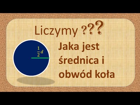 Obliczanie obwodu i średnicy koła