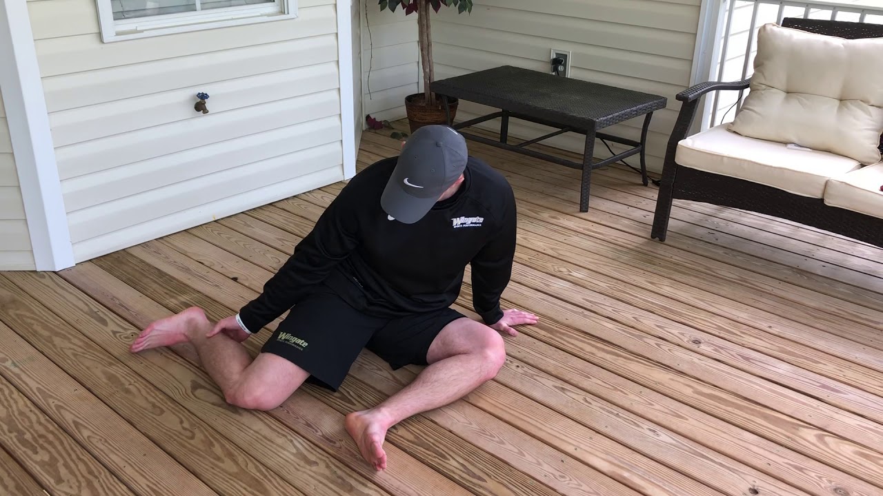 90/90 Assisted Internal Rotation - YouTube