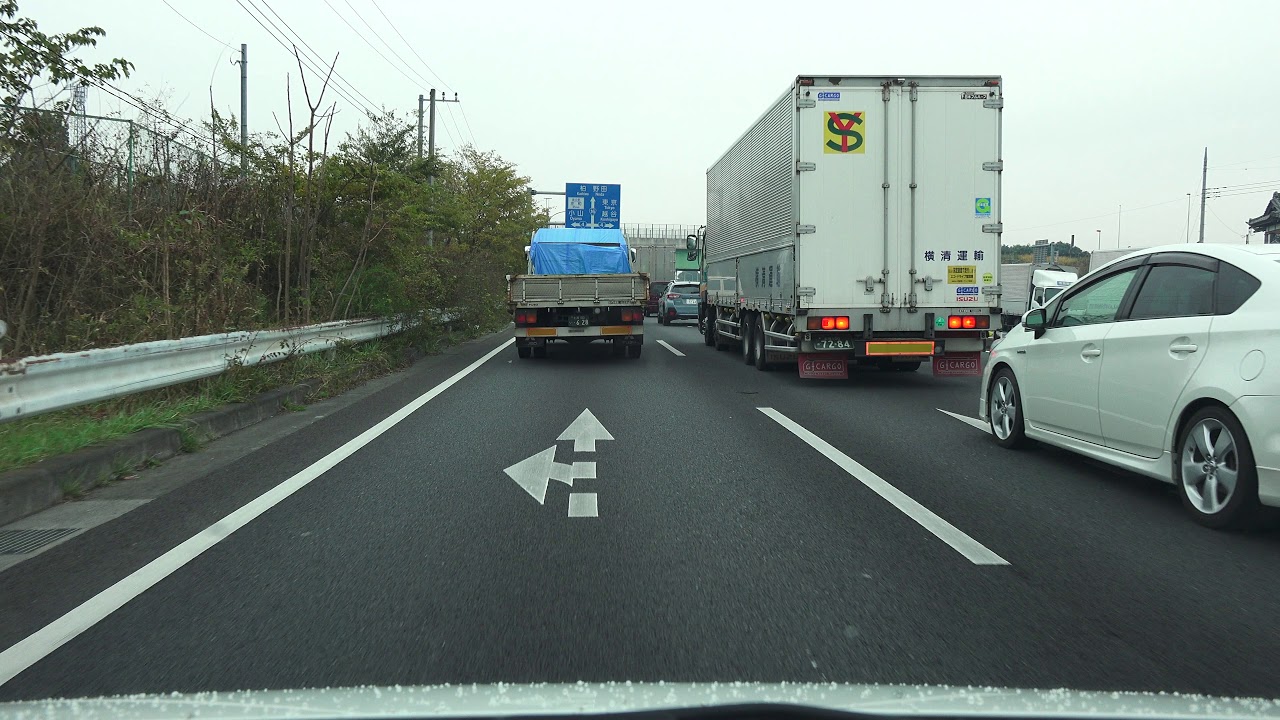 4k 国道16号 外回り 等速 埼玉県春日部市 千葉県野田市 柏市 国道6号呼塚交差点手前まで Youtube