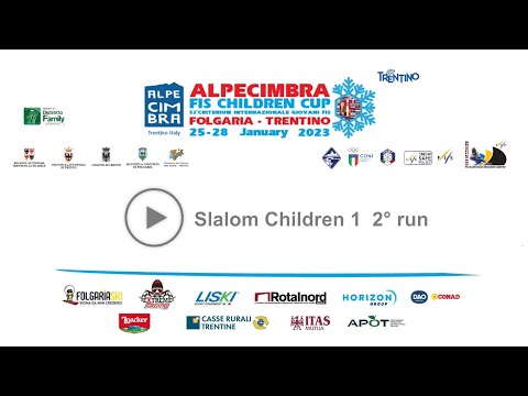 Slalom U14 2° run #alpecimbrafischildrencup | SPORTCULTURA.TV