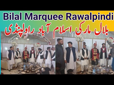 Bilal's Rwp Bilal Marquee Rawalpindi | Shadi vlog | wedding video - YouTube
