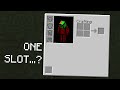 Minecraft UHC but everyone only has ONE slot...?