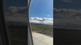 Planes, thank goodness air traffic controllers stopped us from moving.