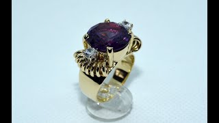 Handmade 18KT gold ring