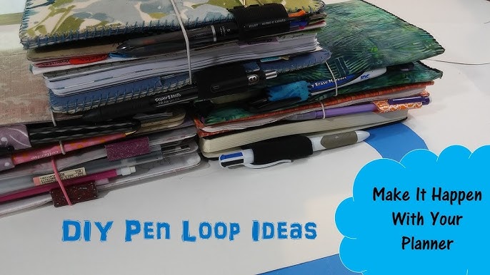 Tutorial: How to Add a Pen Holder to Your Planner in One Simple Step –  UPstudio