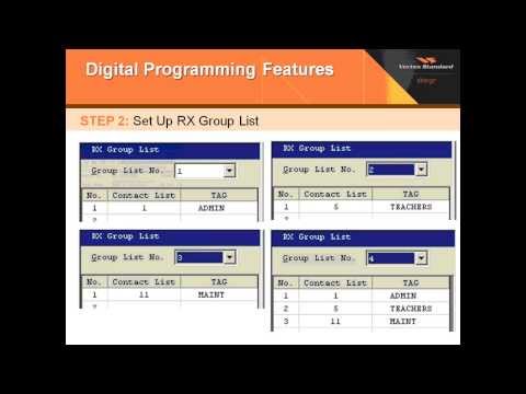 How to Program Vertex Standard eVerge EVX-530 Series Radios
