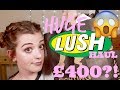 THE BIGGEST LUSH HAUL ON YOUTUBE (last lush haul as an employee)  • Melody Collis