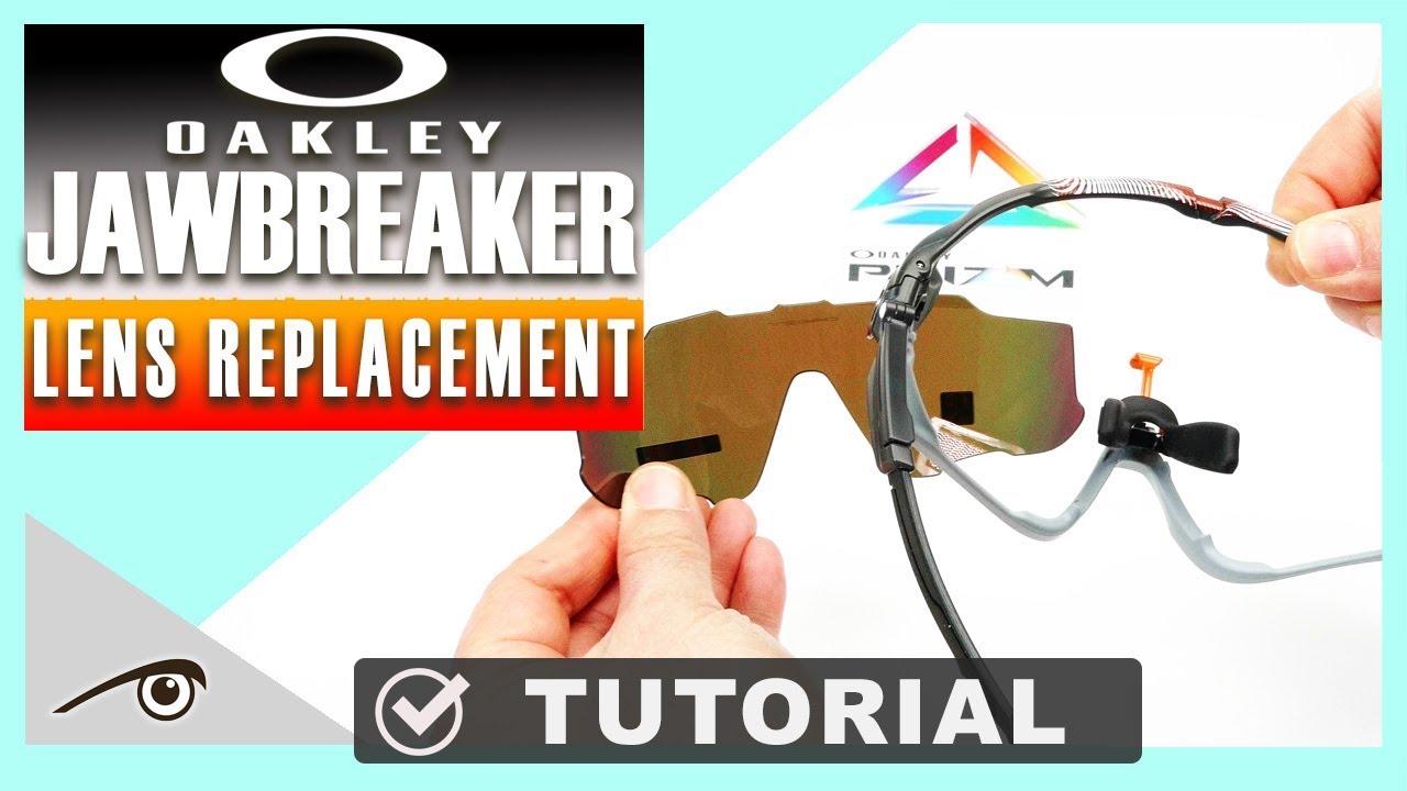 How to change lens in Oakley Jawbreaker 