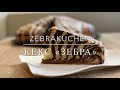 Кекс «Зебра» на растительном масле – Zebrakuchen mit Guss