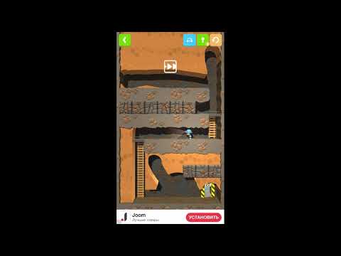 Mine Rescue! Chapter 3 - Explosive Mine. Levels 1-15. Walkthough.