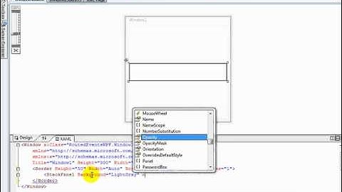 Lesson06: WPF Routed Event