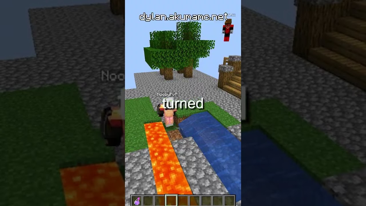 Trolling a Admin on My Skyblock Server