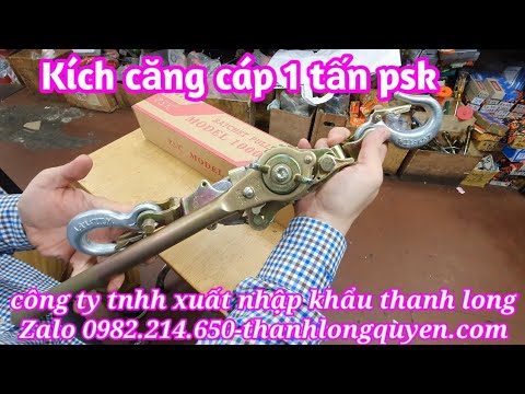 GỬI KÍCH CĂNG CÁP 1 TẤN PSK CHO ANH ĐẶNG VĂN NHẪN LÀO CAI