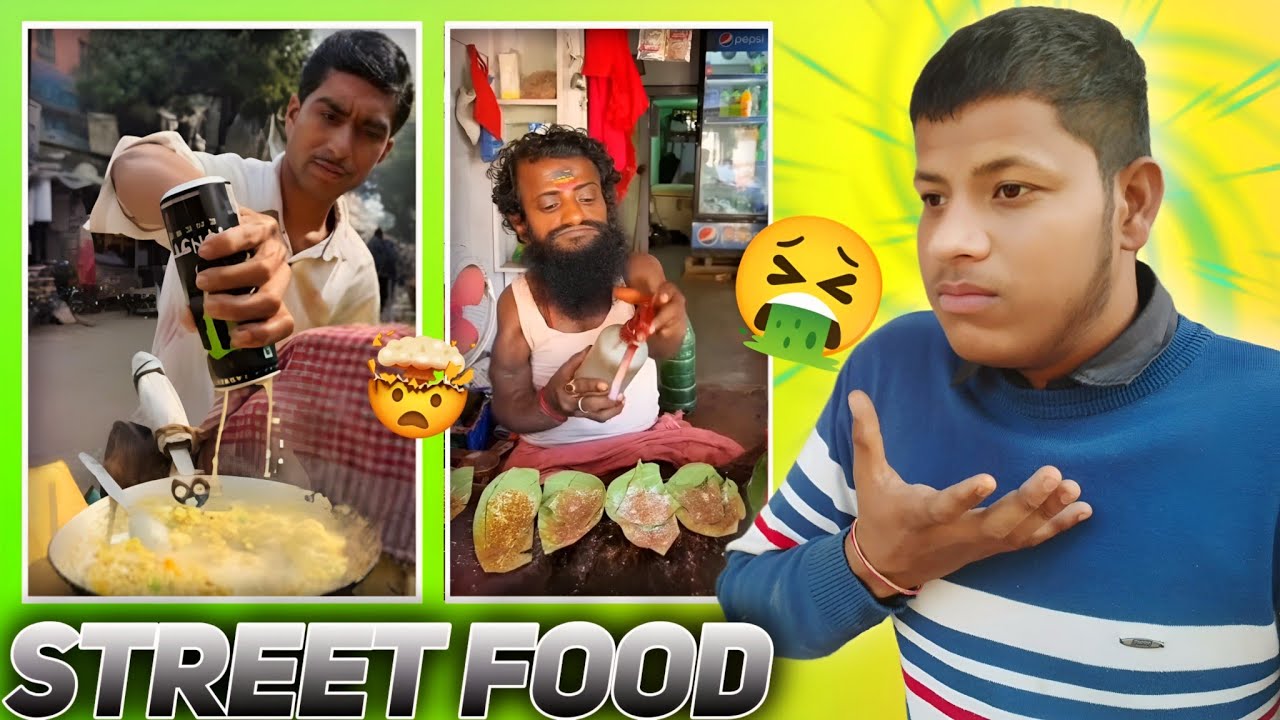 Indian street food ||  part 4 unhygienic food 🤢|| 