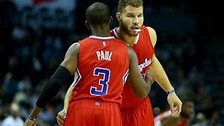 Chris Paul and Blake Griffin Put Up Double-Doubles in Win