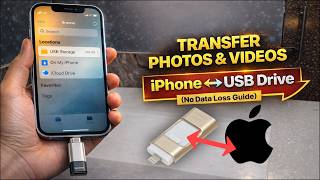 How to Transfer Files Between iPhone & USB Drive (Photos, Videos, Files)