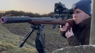 Rabbit Shooting with my .22LR & PARD LANDSAT 480 - Full review, Unboxing, & Field Test