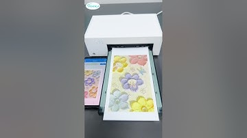 How to use TUOLI mini phone skin printer for customized your mobile phone back skin sticker
