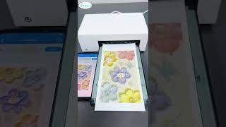 How to use TUOLI mini phone skin printer for customized your mobile phone back skin sticker