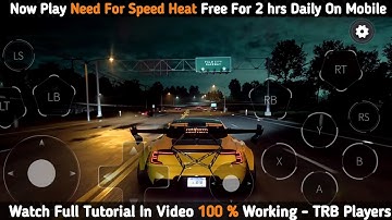 How To Play Need For Speed Heat On Android || 100% Working