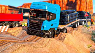 Trucks vs Potholes | BeamNG.drive